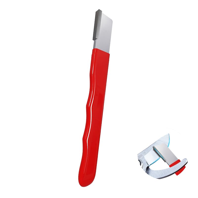 Professional Garden Tool Sharpener Multi-Purpose Blade Sharpener for Knives Hedge Shears Scissors Pruners Portable Sharpening Tool for Gardening