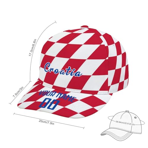 Gorra personalizable equipo de fútbol mundial 2026 miniatura 3