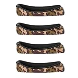 4 Pack Neoprene Rifle Scope Optics Cover Waterproof Riflescope Optic Protective Bag for Hunting Gun Scope