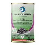 Turkish Black Olives (Less Salted) 800g