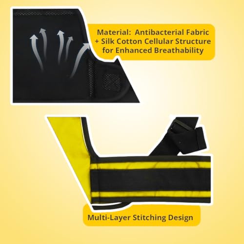 Image of Tony Stark Kids Safety Belt for Two Wheeler with Reflective Strips, Portable Seat Belt Children Motorcycle Harness for Motorcycle Bike, Adjustable Safety Harness for Boys Girls (Happy Buddy)