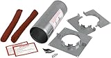 3M Fire Barrier Putty Sleeve Kit DT 400, 4 in Round, 1/case