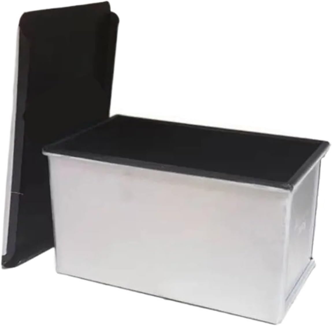 250g/450g/750g/900g/1000g Coating Toast Boxes Bread Loaf Pan Cake Mold Baking Tool With Lid(450g)