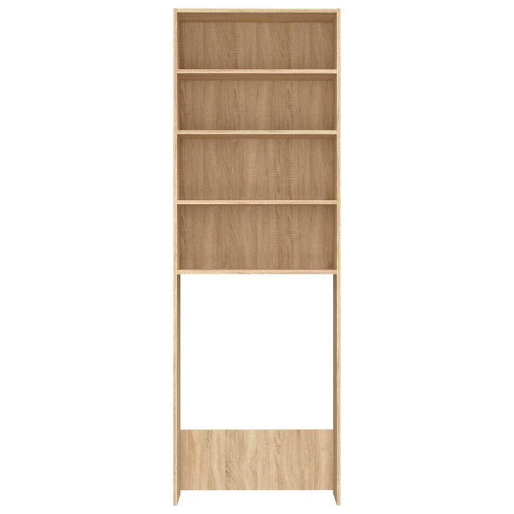 Lechnical Mobile per Lavatrice Rovere Sonoma 64x24x190 cm,Accessori elettrodomestici,Accessori lavatrici e asciugatrici,Accessori per lavatrici e asciugatrici -808407