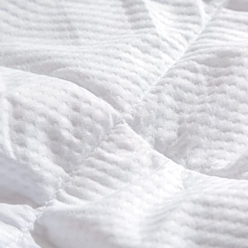 Dorrin Nessin Summer Lightweight Down Alternative Comforter Blanket 90X90 Full/Queen Size, Ultra Soft Reversible Blankets For Hot Sleepers With Double Brushed Microfiber Quilt Cover #TOP5