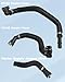 FASTCHE Heater Hose Kit Compatible with 2014-2018 Jeep Cherokee 2.4L,2015-2017 Chrysler 200 2.4L Replaces 68199254AB 68199254AA 68104972AA 52014624AA 68192082AA Heater Hose Connector