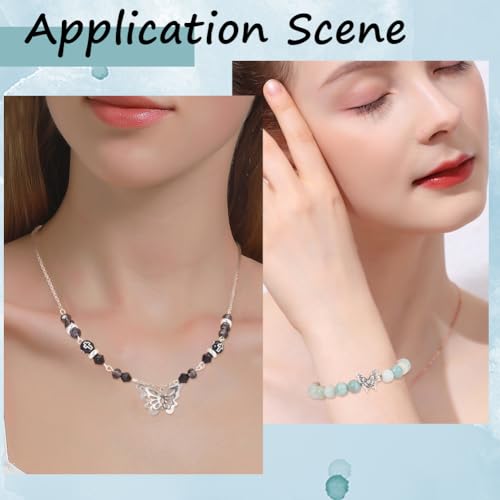 Perles intercalaires argent 925 de 7 mm pour création de bijoux durables - 6