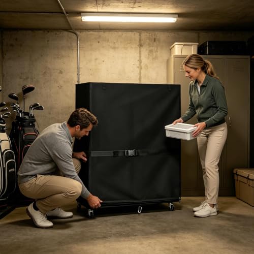 Organizador de garaje para bolsa de golf en tela oxford resistente 2