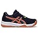Asics Gel-Padel Pro 4 GS, Sneaker, Peacoat/Flash Coral, 40 EU