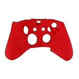 Demiawaking Silikon Gummi Haut Schutzhülle Abdeckung für Microsoft Xbox One S Controller (Blau)
