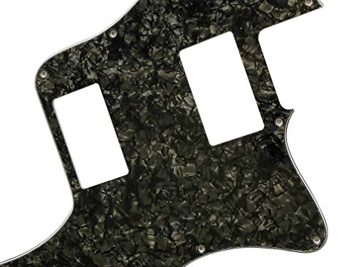 Pickguard personnalisé pour Fender Squier Telecaster Deluxe PAF Style (4 plis noir perle) - Les Beatles, Paul McCartney, John Lennon, RIngo Starr, George Harrison Pickguard personnalisé pour Fender Squier Telecaster Deluxe PAF Style (4 plis noir perle) – Image 6