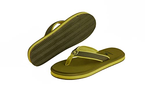 Image of Neeman's Eco Fluffy Orthopedic Slipper for Men | Soft Arch Support Chappal & Sliders | Cushioned Casual Flip Flops | Lightweight Slip-On Flips | Sleeper for Daily Use Indoor Outdoor