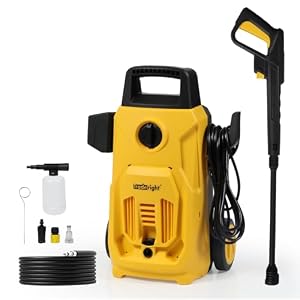 Traderight Pressure Washers 120Bar Compact Power Washer For Car Patio