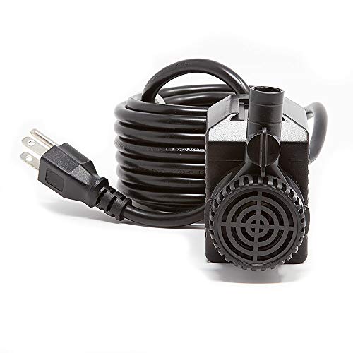 Beckett Corporation 7206710 Fountain Submersible Water Pump, Maximum Flow Of 430 Gallons Per Hour, Black #TOP1