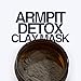 Michelle's Creatives Armpit Detox Clay Mask - Handmade and Natural Underarm Detox that is an Odor Neutralizer For Men and Women - Aluminum Free and Chemical Free Armpit Exfoliator Scrub