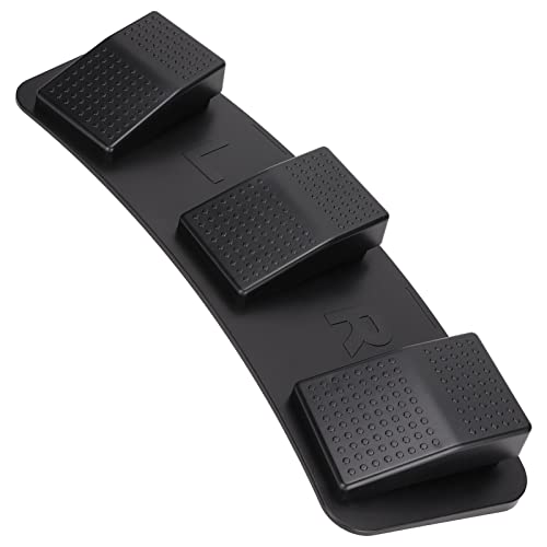 Interruptor de pé triplo, aplicação larga multifunções USB pedal triplo ABS para jogar jogos de zoom