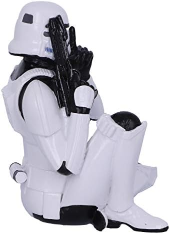 Nemesis Now B4894P9 Original Stormtrooper Three Wise Sci-Fi Speak No Evil, Multicolour, 10cm