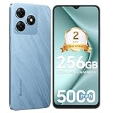 Blackview Wave 8 Moviles Libres 12GB+256GB/TF 2TB, Android 14 Móviles Ofertas 6.56'/90Hz, Octa-Core, 13MP+8MP, 5000mAh, Dual Sim 4G Smartphone Libre, Fingerprint/GPS/OTG/WiFi 5G/3 Años Garantía