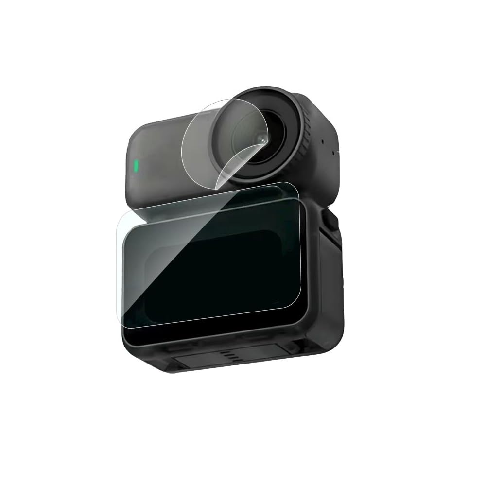 AMAZEAR Gimbal Screen Beschermhoes voor DJI Osmo Pocket 3 Accessoires, Lens Cap Hard Case voor Xtra Muse Gimbal Vlog Camera met Zachte Voering, Compact Ontwerp, Snel Open/Sluiten, Zwart