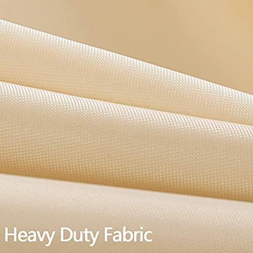 52 Inch Outdoor Prep Table Cover For Keter Unity Xl Portable Outdoor Table And Storage Cabinet Heavy Duty Waterproof Uv Resistant Bbq Grill Prep Table Cover Patio Bar Cooking Cart, Beige #TOP2