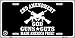 God, Guns, Guts Novelty Vanity License Plate Tag Sign