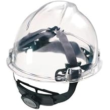 MSA Plastic/Nylon Fas-Trac III Replacement 4 Point Ratchet Suspension with Flush Rear Lug Attachment and 3 Level Nape Strap for Use with Skullgard and Comfo-Cap Helmets