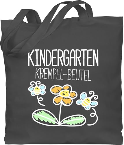 Baumwolltasche - Sportbeutel bedruckt - Kindergarten Krempel Beutel I...