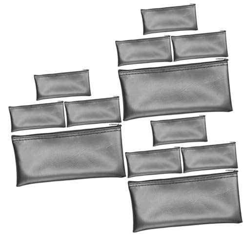 BESPORTBLE 3sets 4pcs Microphone Storage Pouch Durable Zipper Design for Safe and Convenient Carrying Lightweight Protective Bag for Mic for Travel and Storage 4pcs*3