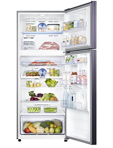 Image of Samsung 465L 2 Star Frost-Free Double Door Digital Inverter Refrigerator (RT47B6238UT /TL, Pebble Blue, 2022 Model)