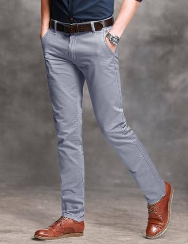 Image of Match Men's Regular Fit Comfort Stretch Casual Chino Pants