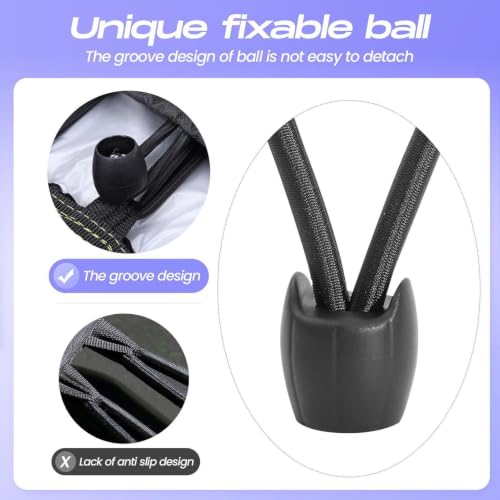 Bandas tensoras antideslizantes de 8 mm para evitar caídas de carpas 6