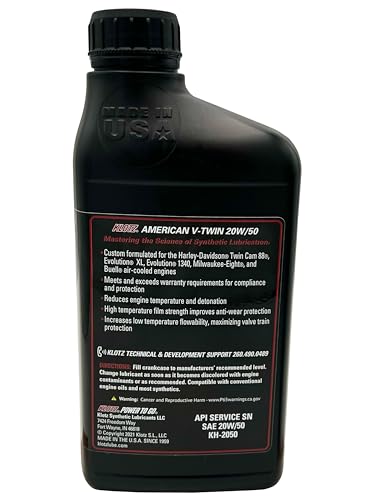 Klotz KH-2050 1 quart Motor Oils