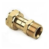  M22 14mm filetage nettoyeur haute pression Joint pivotant Ki Nk connecteur gratuit raccord de tuyau jardin cour tondeuse à gazon pièces outils accessoires