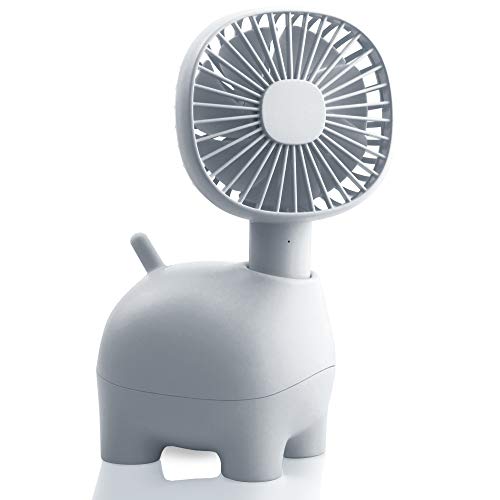 Desk Fan Oscillating Fan Personal Handheld Fan for Kids, 3 Speeds Adjustable Quiet