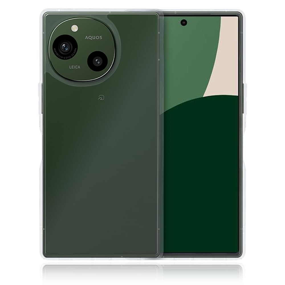 AQUOS R9 本体 SIMフリー クリアケース付 美品☆クリアケース付☆SIM