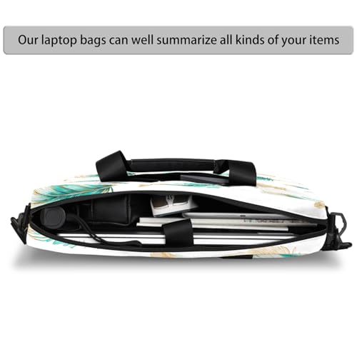 Bolso Portátil Teal Feather 16 Pulgadas Resistente Al Agua miniatura 3