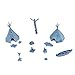 Outland Models Scenery Native American Indian Camp Accessory Set 1:64 S Scale