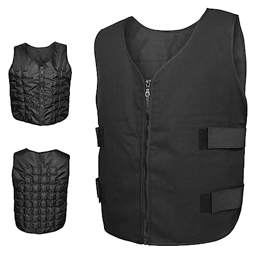 WORLD-BIO Kühlweste für Damen Herren, Wiederverwendbare Robuste Sportweste mit Eisbeutel für Sommer, Kühlendes Shirt Schutzkleidung gegen Hitzen für Zuhause,Arbeit,Camping,Wandern,Sport,Radfahren