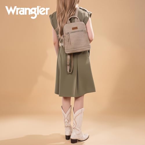 Image of Montana West Wrangler Backpack Purse for Women Mini Backpack Purse Cute Ladies Bookbag Travel Work Daypacks Bags WG-BG-186-9116-TN