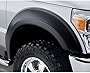 Bushwacker Extend-A-Fender Extended Front Fender Flares | 2-Piece Set, Black, Smooth Finish | 20085-02 | Fits 2011-2016 Ford F-250 & F-350 Super Duty Styleside (Excludes Dually)
