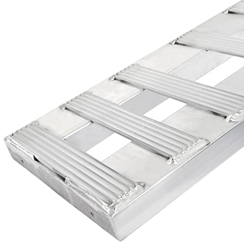 Rampas de carga para auto trailer de aluminio 60 x 12 x 2 pulg miniatura 5