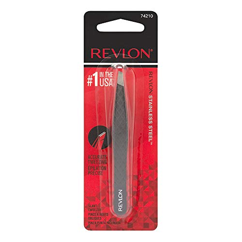 Revlon Rev Expert Tweezer Slant Size 1Ea Expert Tweezer - Slant Tip Pack Of 4
