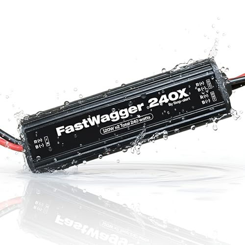 Stop-Alert FastWagger 240 w - Headlight Safety Alternating Flasher Module Electronic Wig Wag Strobe Controller Relay - LED Incandescent Xenon Halogen HID Car Police Emergency Trucks 10A 12-24V 250FPM Stop-Alert FastWagger 240 w - Headlight Safety Alternating Flasher Module Electronic Wig Wag Strobe Controller Relay - LED Incandescent Xenon Halogen HID Car Police Emergency Trucks 10A 12-24V 250FPM