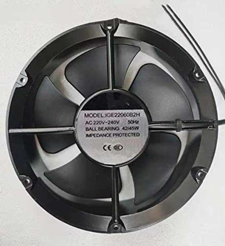 Ventilateur de refroidissement 220V à fort débit d'air cadre 220x60mm 42W