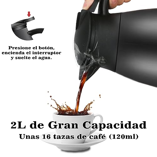Consejos para Comprar Jarra Termica para Cafe los mejores 10. 18 Jarra Termica para Cafe marca JIEHUA (3)