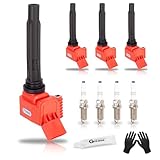 GHHLD Set of 4 Upgraded Ignition Coil Pa...