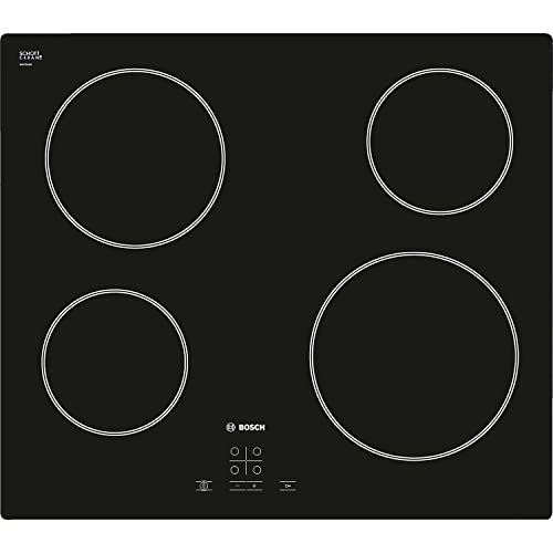 Price comparison product image Bosch PKE611D17E Ceramic Hob - Black