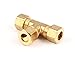 Duke 175541 Tee Compression Fitting. 3/8" Diameter