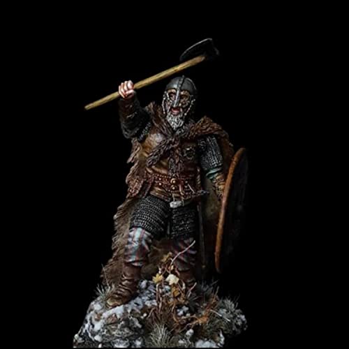 Figura de Resina Guerrero Hombre Antiguo 1:24 miniatura 1