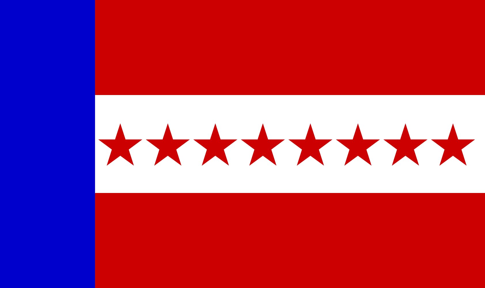 Drapeau XL Royaume de Tuamotu 1832-1843 grand pavillon historique format paysage